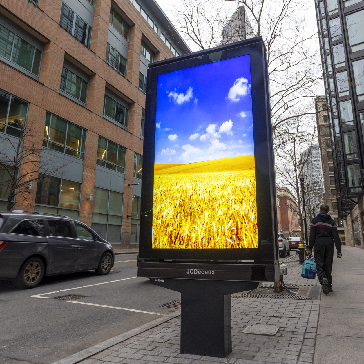 JCDecaux support for Ukraine