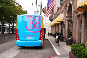 No rear vents or diesel pollution on electronic buses