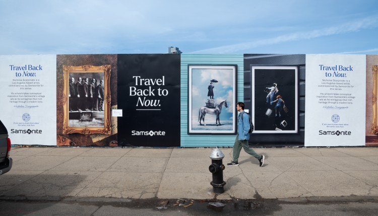 Samsonite Campaign by Eddy Herty and OUTFRONT team