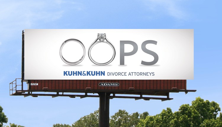Kuhn and Kuhn Divorce Attorneys Advertisement by Brandon Sweeney