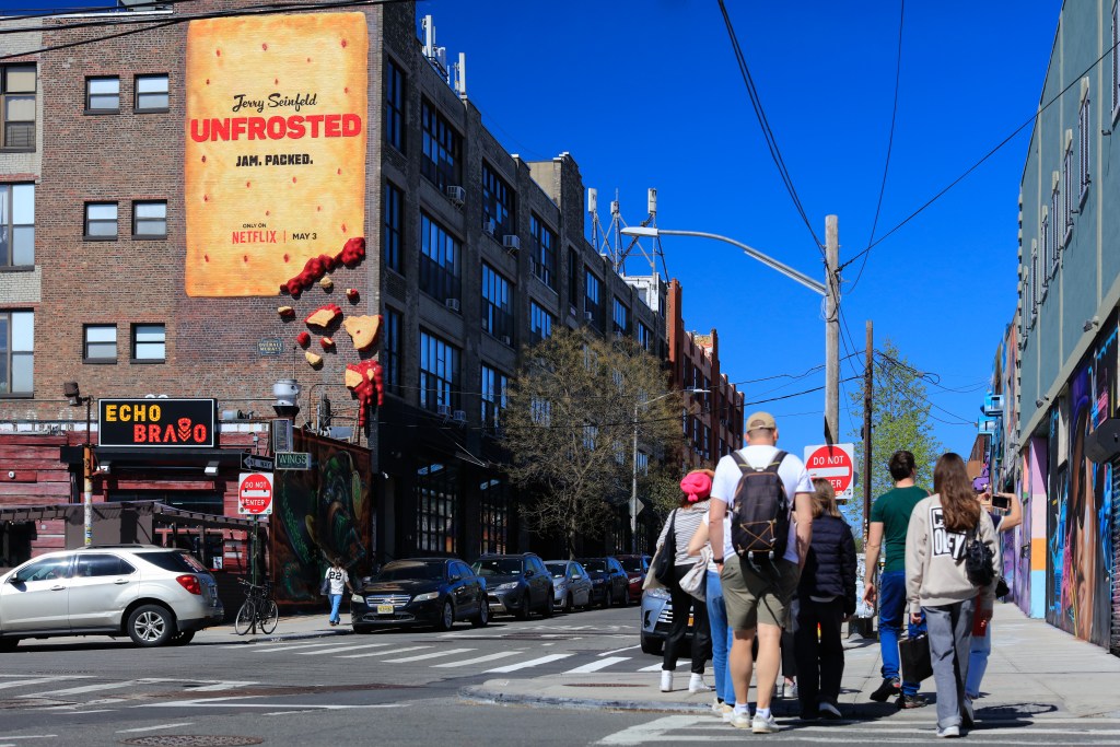 Brooklyn Mural for Unfrosted by Overall Murals