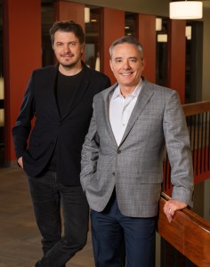 L-R Tim Ringel, Founder and Group CEO, Meet The People, and Jack Miller, Founder and CEO of True Independent Holdings. Photo Credit LG Patterson.