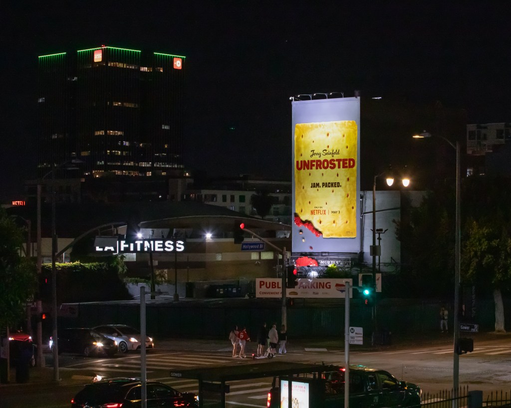 LA Mural for Netflix Unfrosted by Overall Murals and Midnight Oil