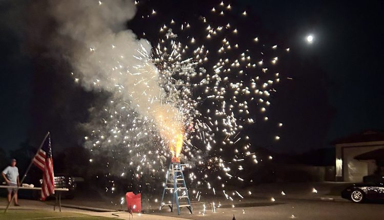 Todd Hansen fireworks
