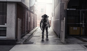shutterstock image of a space cowboy