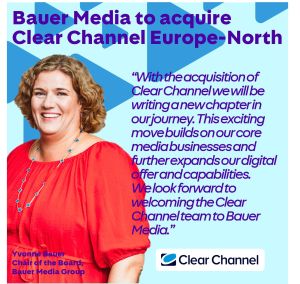 yvonne bauer on Cco sale to Bauer Media