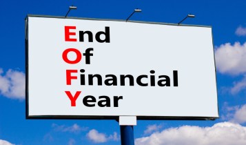 end of financial year billboard