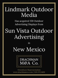 lindmark acquires sun vista outdoor advertising