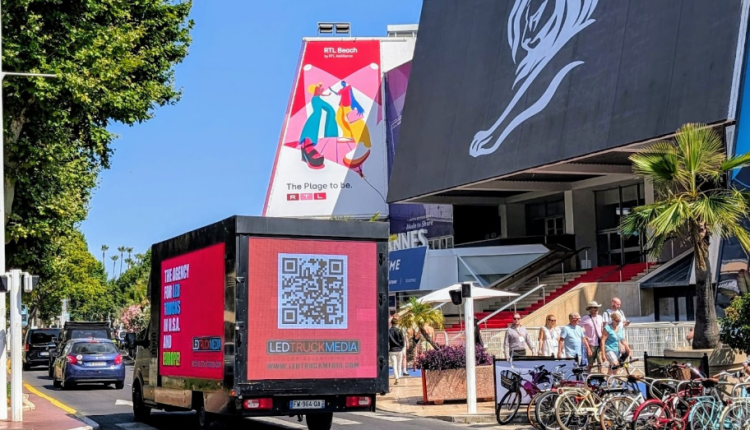 LED Truck at Cannes